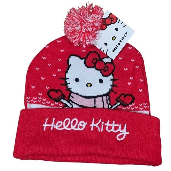 Hello Kitty Other - Hello Kitty Holiday Beanie -O